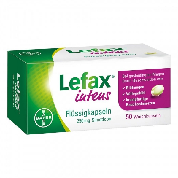 Lefax intens 250 mg Flüssigkapseln, 50 St.